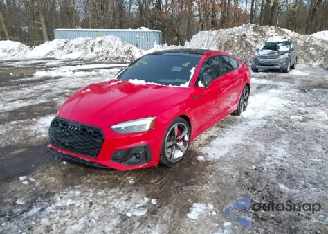 2023 Audi A5 Sportback Prestige 45 Tfsi S Line Quattro S Tronic from USA, damaged, VIN WAUEACF5XPA043172